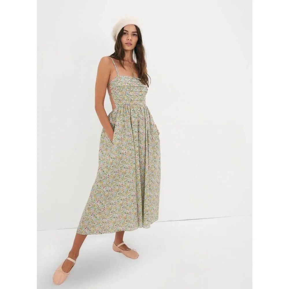 Free People Raleigh Midi Dress x For Love & Lemons